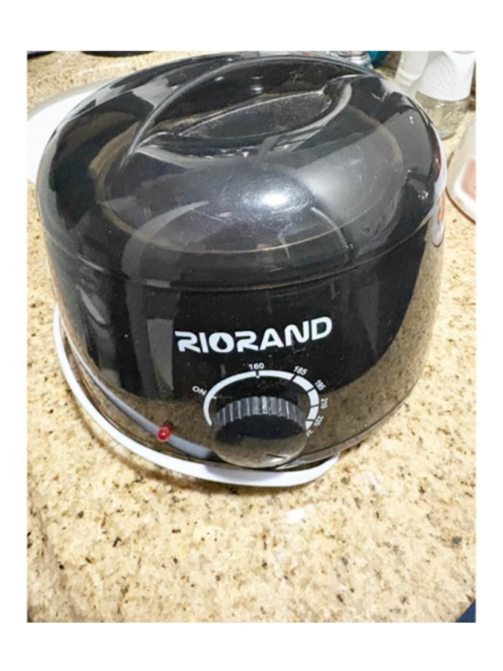 Black Facial Wax Warmer for Women Skincare